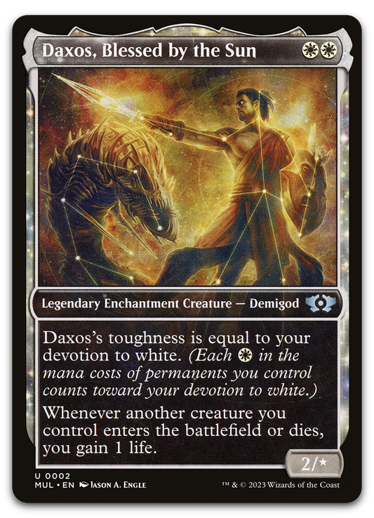 Daxos, Blessed by the Sun (March of the Machine: Multiverse Legends)