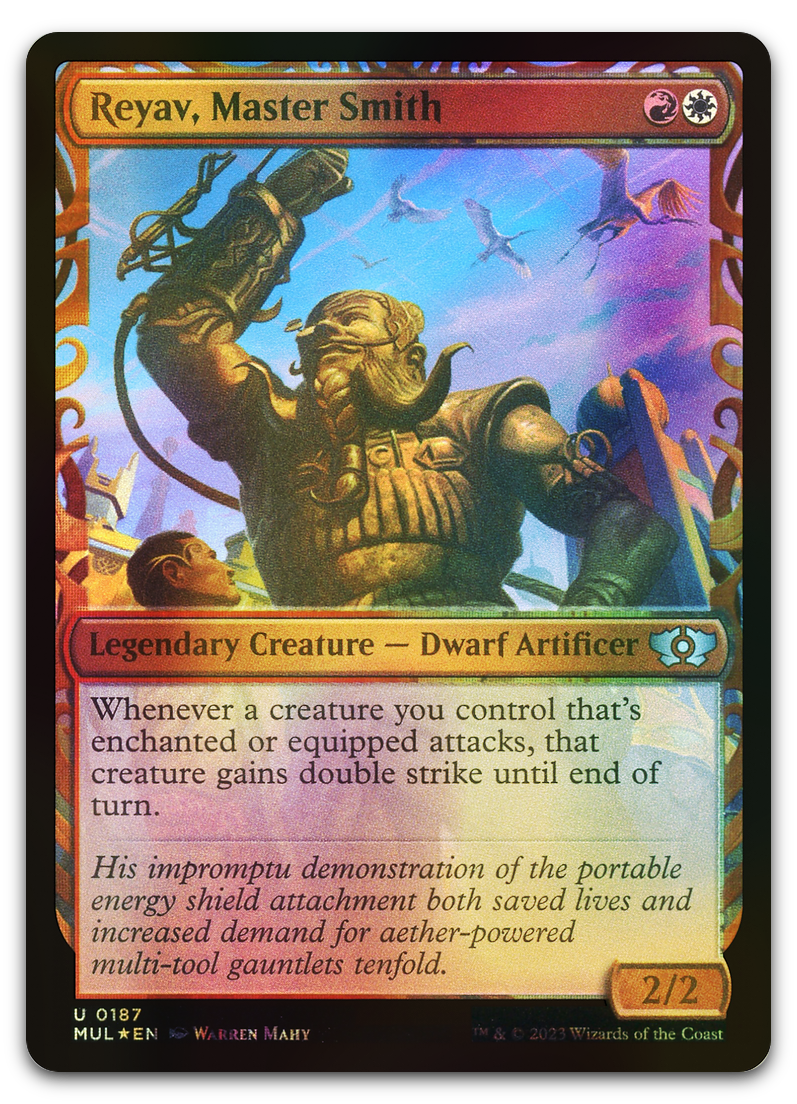 Reyav, Master Smith (Halo Foil) (March of the Machine: Multiverse Legends)