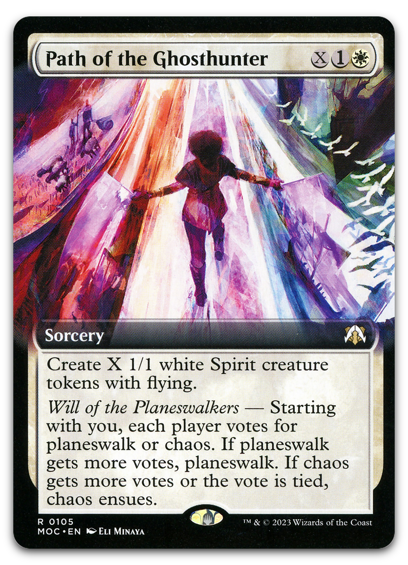 Path of the Ghosthunter (Extended Art) (Commander: March of the Machine)