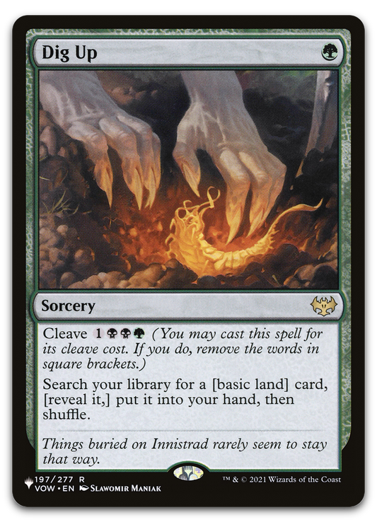 Dig Up (The List Reprints)