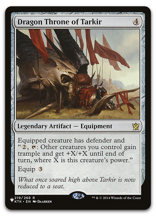 Dragon Throne of Tarkir (The List Reprints)