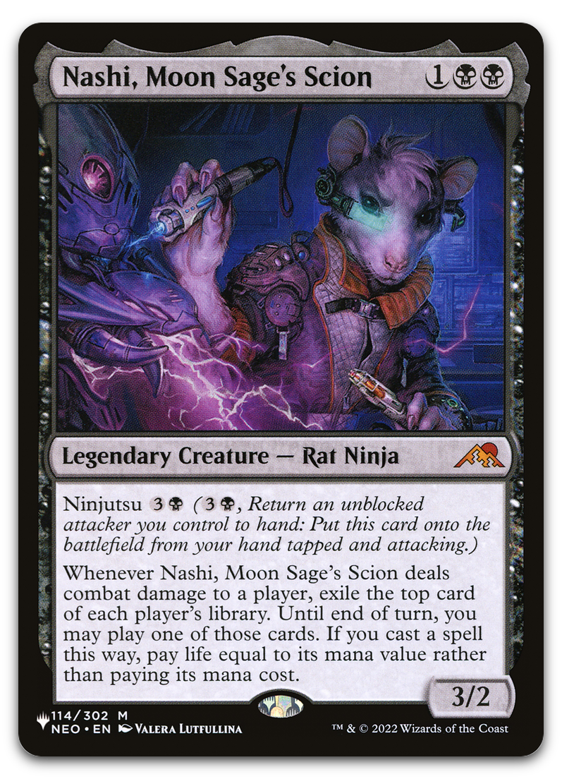 Nashi, Moon Sage's Scion (The List Reprints)