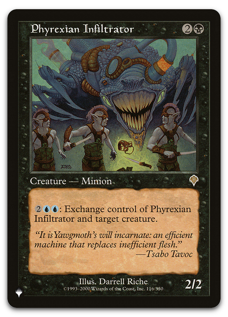 Phyrexian Infiltrator (The List Reprints)