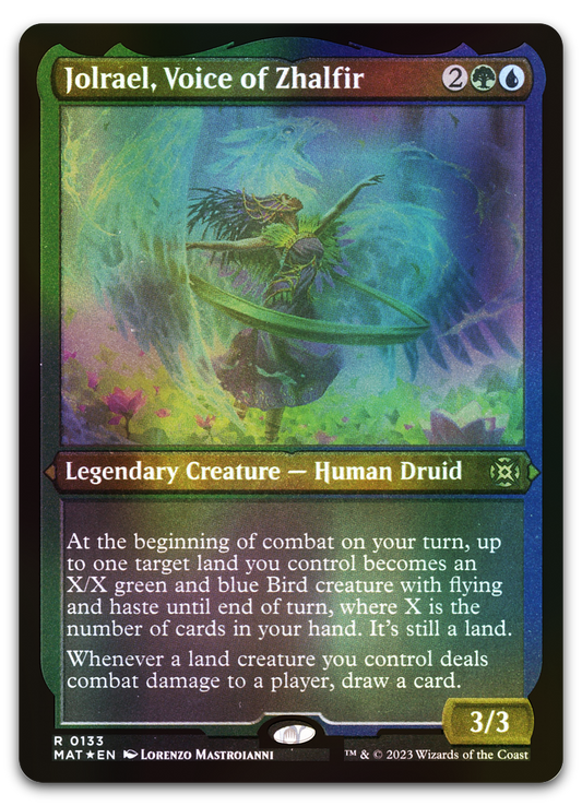 Jolrael, Voice of Zhalfir (Foil Etched) (March of the Machine: The Aftermath)