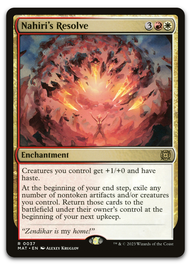 Nahiri's Resolve (March of the Machine: The Aftermath)