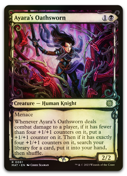 Ayara's Oathsworn (Showcase) (March of the Machine: The Aftermath)