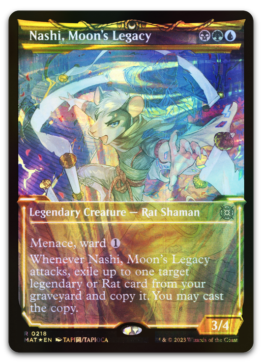 Nashi, Moon's Legacy (Halo Foil) (March of the Machine: The Aftermath)