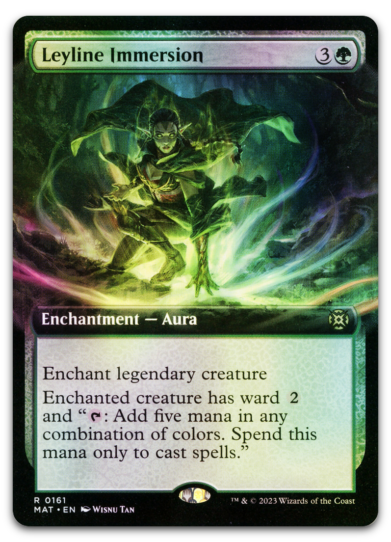 Leyline Immersion (Extended Art) (March of the Machine: The Aftermath)