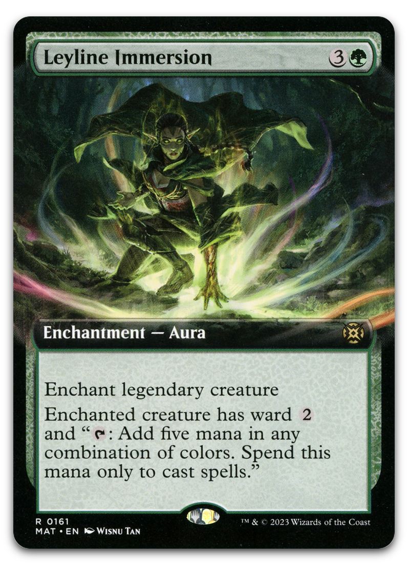 Leyline Immersion (Extended Art) (March of the Machine: The Aftermath)