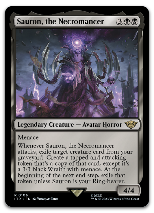 Sauron, the Necromancer (Universes Beyond: The Lord of the Rings: Tales of Middle-earth)