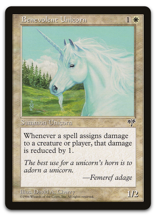 Benevolent Unicorn (Mirage)