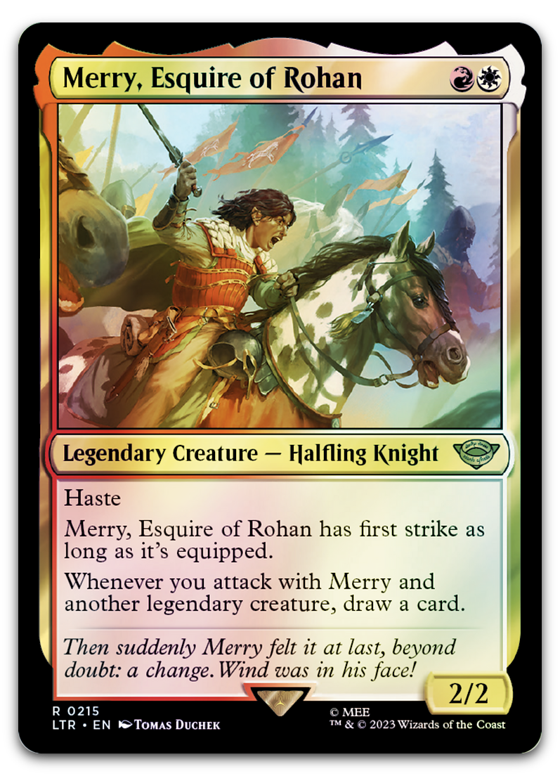 Merry, Esquire of Rohan (Universes Beyond: The Lord of the Rings: Tales of Middle-earth)