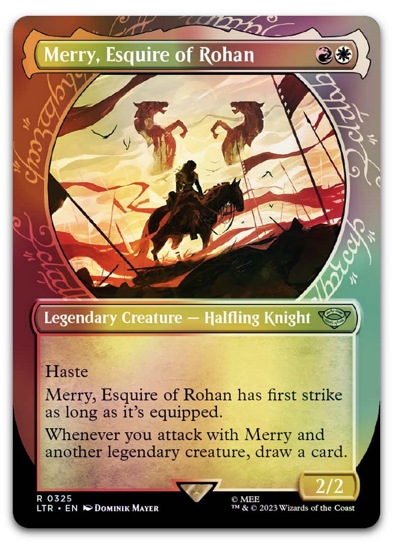 Merry, Esquire of Rohan (Showcase) (Universes Beyond: The Lord of the Rings: Tales of Middle-earth)