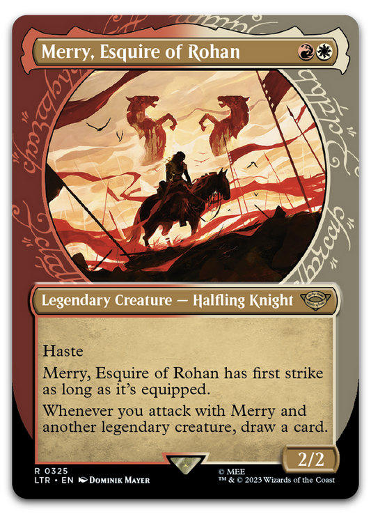 Merry, Esquire of Rohan (Showcase) (Universes Beyond: The Lord of the Rings: Tales of Middle-earth)