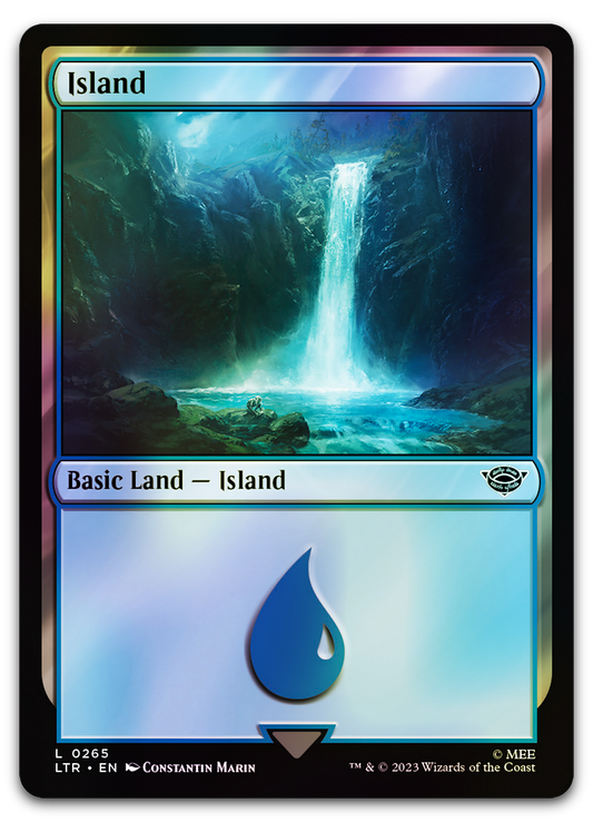 Island (0265) (Universes Beyond: The Lord of the Rings: Tales of Middle-earth)