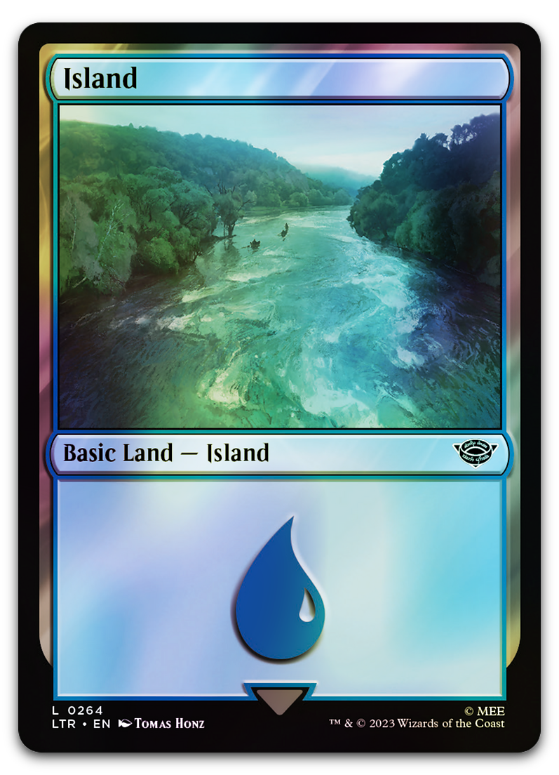 Island (0264) (Universes Beyond: The Lord of the Rings: Tales of Middle-earth)