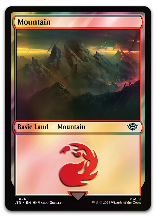 Mountain (0269) (Universes Beyond: The Lord of the Rings: Tales of Middle-earth)