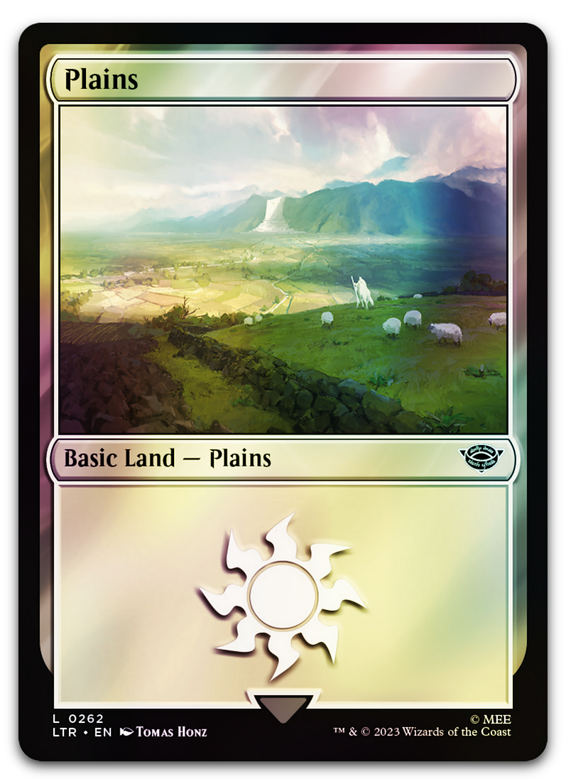 Plains (0262) (Universes Beyond: The Lord of the Rings: Tales of Middle-earth)