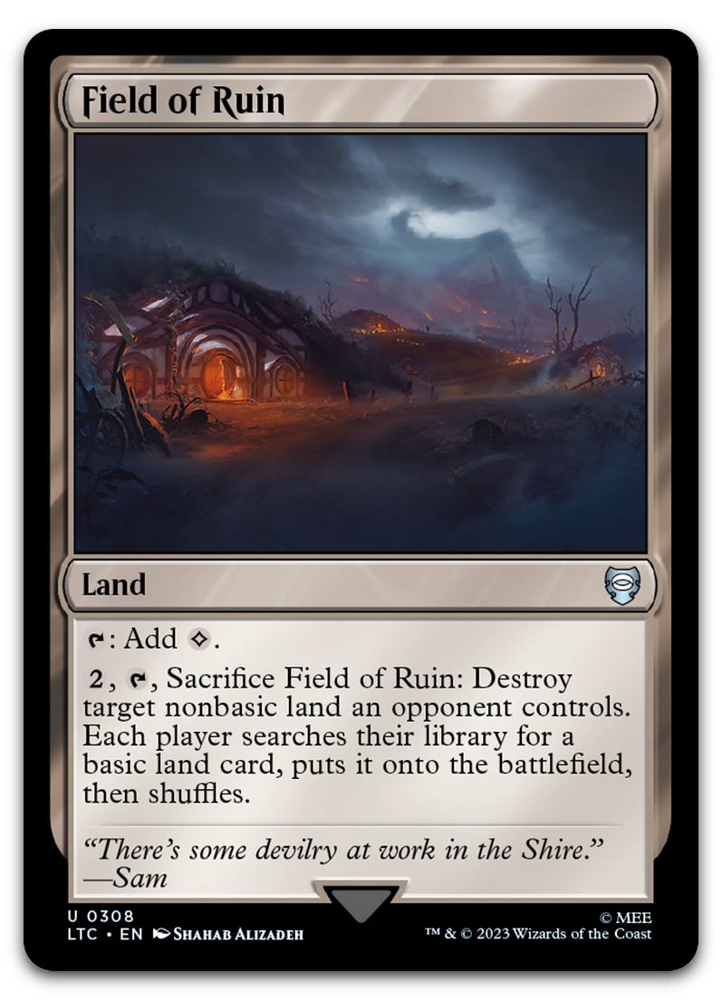 Field of Ruin (Commander: The Lord of the Rings: Tales of Middle-earth)
