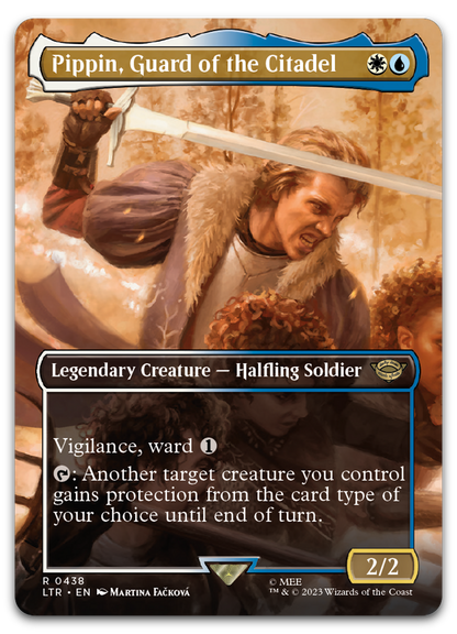 Pippin, Guard of the Citadel (Borderless) (Universes Beyond: The Lord of the Rings: Tales of Middle-earth)