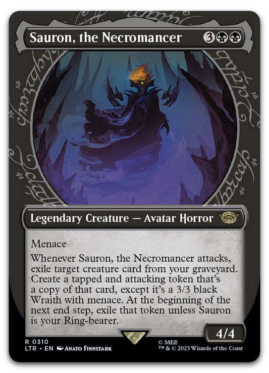 Sauron, the Necromancer (Showcase) (Universes Beyond: The Lord of the Rings: Tales of Middle-earth)