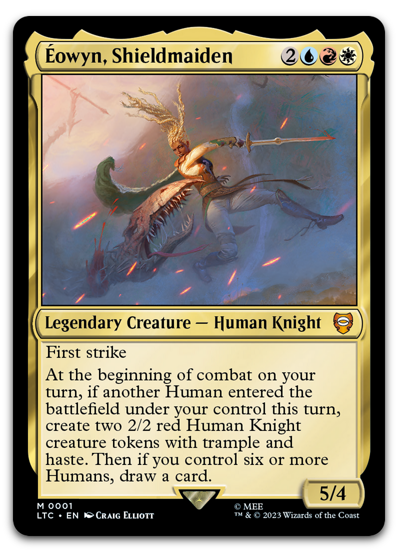 Eowyn, Shieldmaiden (Commander: The Lord of the Rings: Tales of Middle-earth)