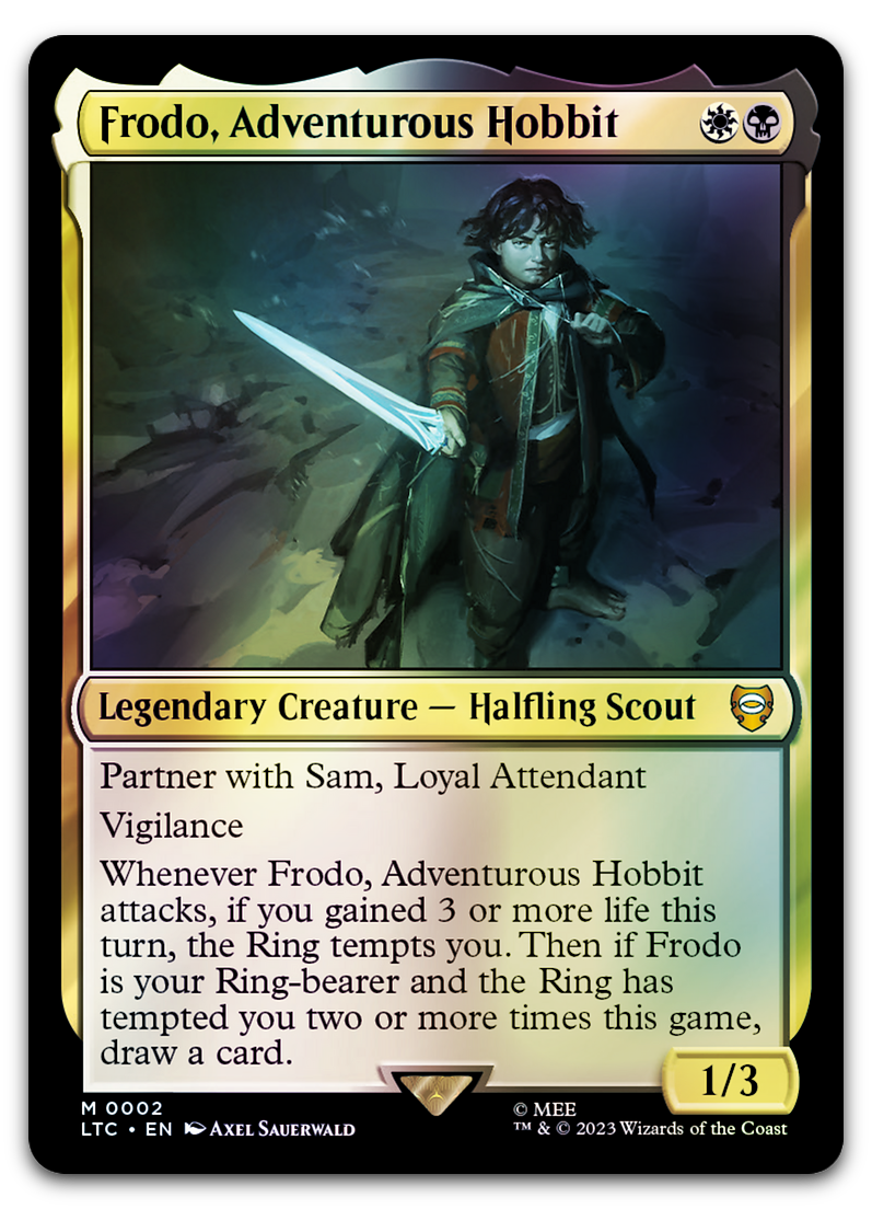 Frodo, Adventurous Hobbit (Commander: The Lord of the Rings: Tales of Middle-earth)