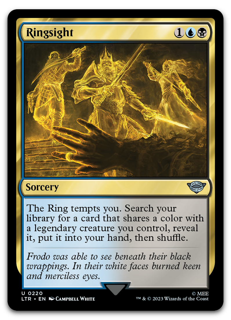 Ringsight (Universes Beyond: The Lord of the Rings: Tales of Middle-earth)