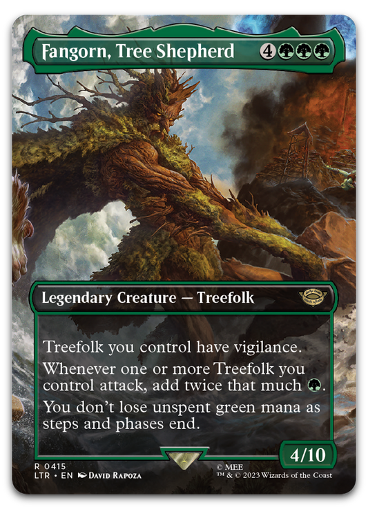 Fangorn, Tree Shepherd (Borderless) (Universes Beyond: The Lord of the Rings: Tales of Middle-earth)