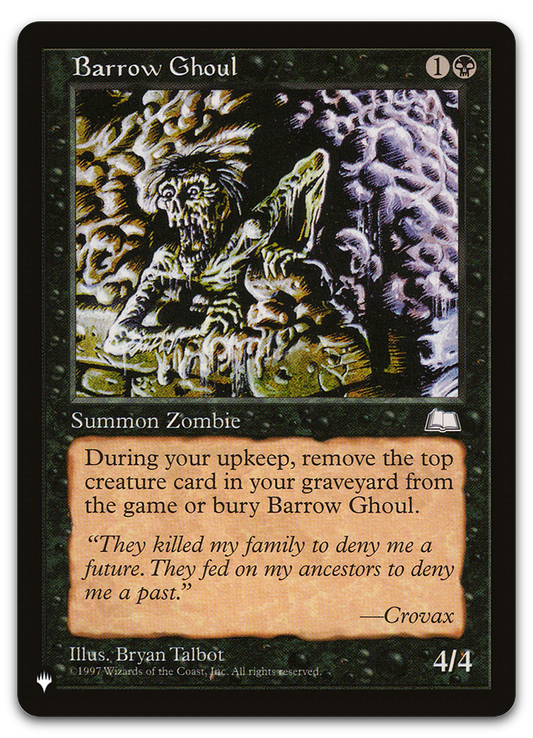 Barrow Ghoul (The List Reprints)