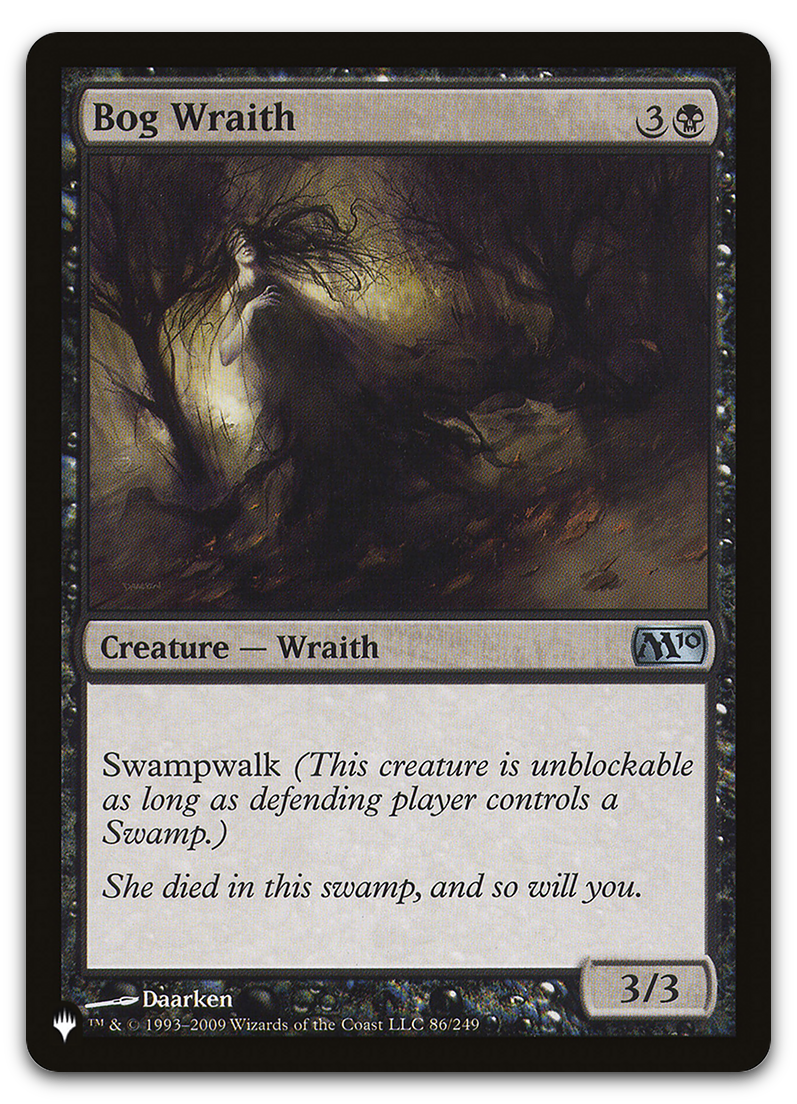 Bog Wraith (The List Reprints)