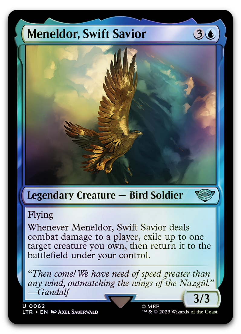 Meneldor, Swift Savior (Universes Beyond: The Lord of the Rings: Tales of Middle-earth)