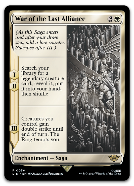 War of the Last Alliance (Universes Beyond: The Lord of the Rings: Tales of Middle-earth)