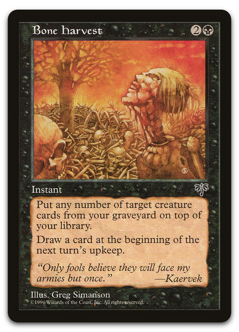 Bone Harvest (Mirage)