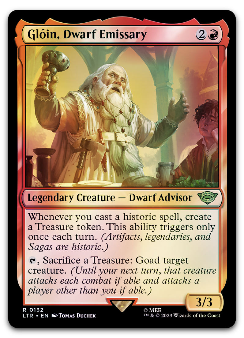 Gloin, Dwarf Emissary (Universes Beyond: The Lord of the Rings: Tales of Middle-earth)