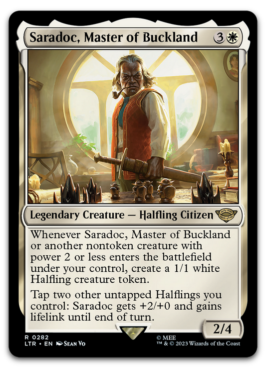 Saradoc, Master of Buckland (Universes Beyond: The Lord of the Rings: Tales of Middle-earth)