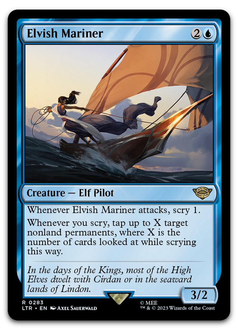 Elvish Mariner (Universes Beyond: The Lord of the Rings: Tales of Middle-earth)