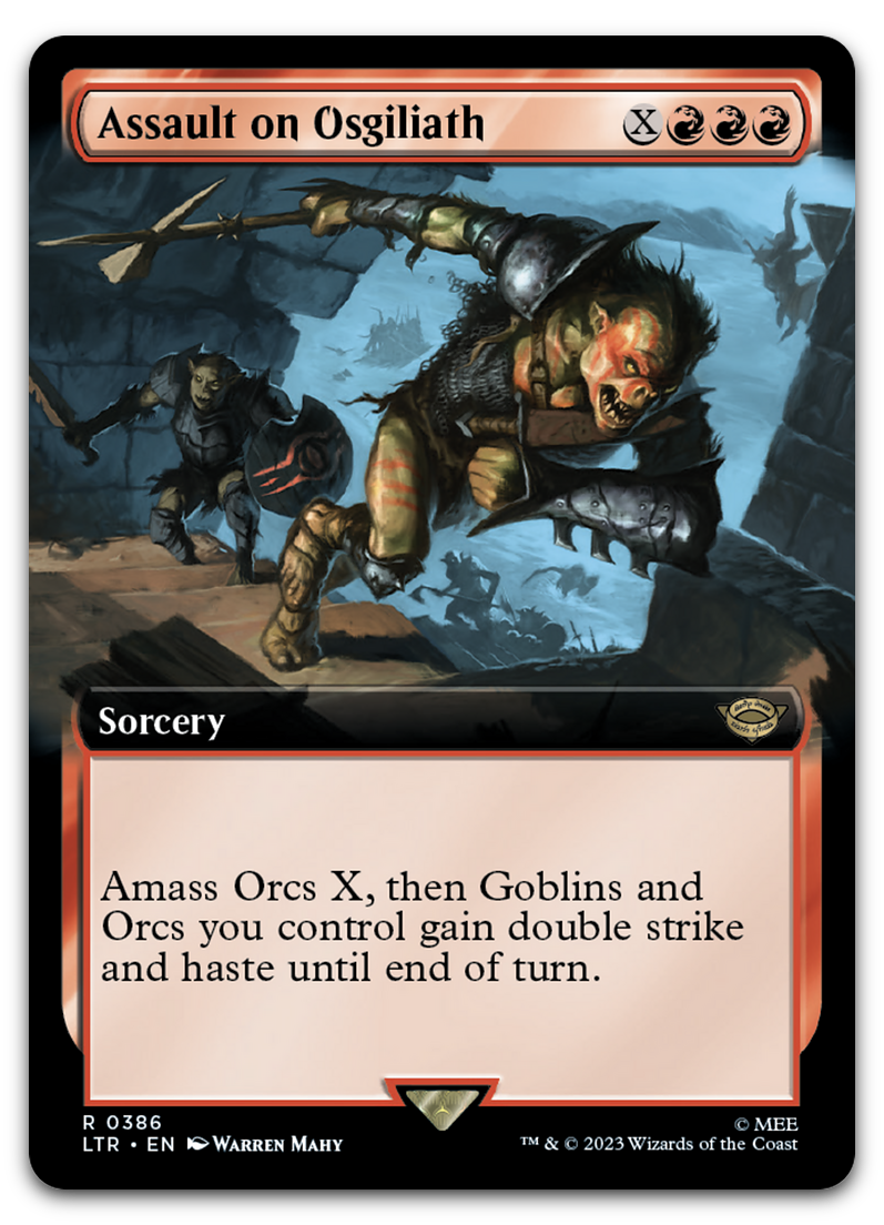 Assault on Osgiliath (Extended Art) (Universes Beyond: The Lord of the Rings: Tales of Middle-earth)