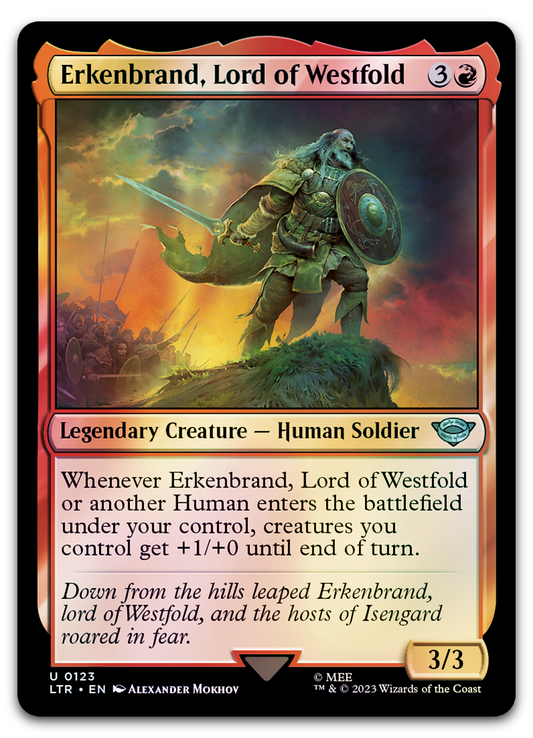 Erkenbrand, Lord of Westfold (Universes Beyond: The Lord of the Rings: Tales of Middle-earth)