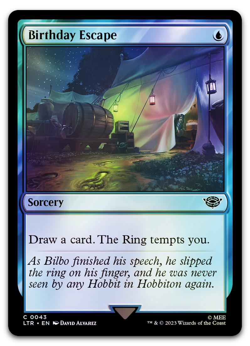 Birthday Escape (Universes Beyond: The Lord of the Rings: Tales of Middle-earth)