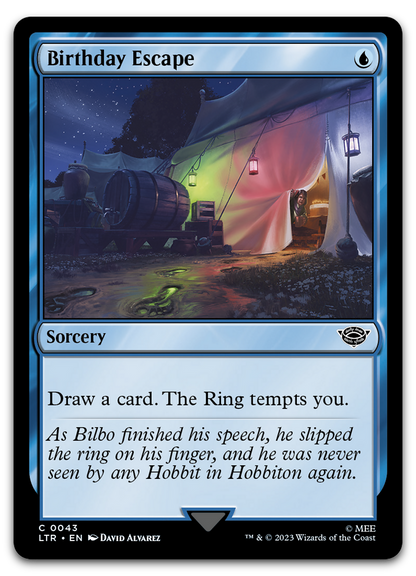 Birthday Escape (Universes Beyond: The Lord of the Rings: Tales of Middle-earth)