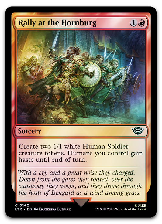 Rally at the Hornburg (Universes Beyond: The Lord of the Rings: Tales of Middle-earth)