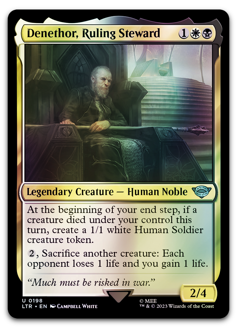 Denethor, Ruling Steward (Universes Beyond: The Lord of the Rings: Tales of Middle-earth)