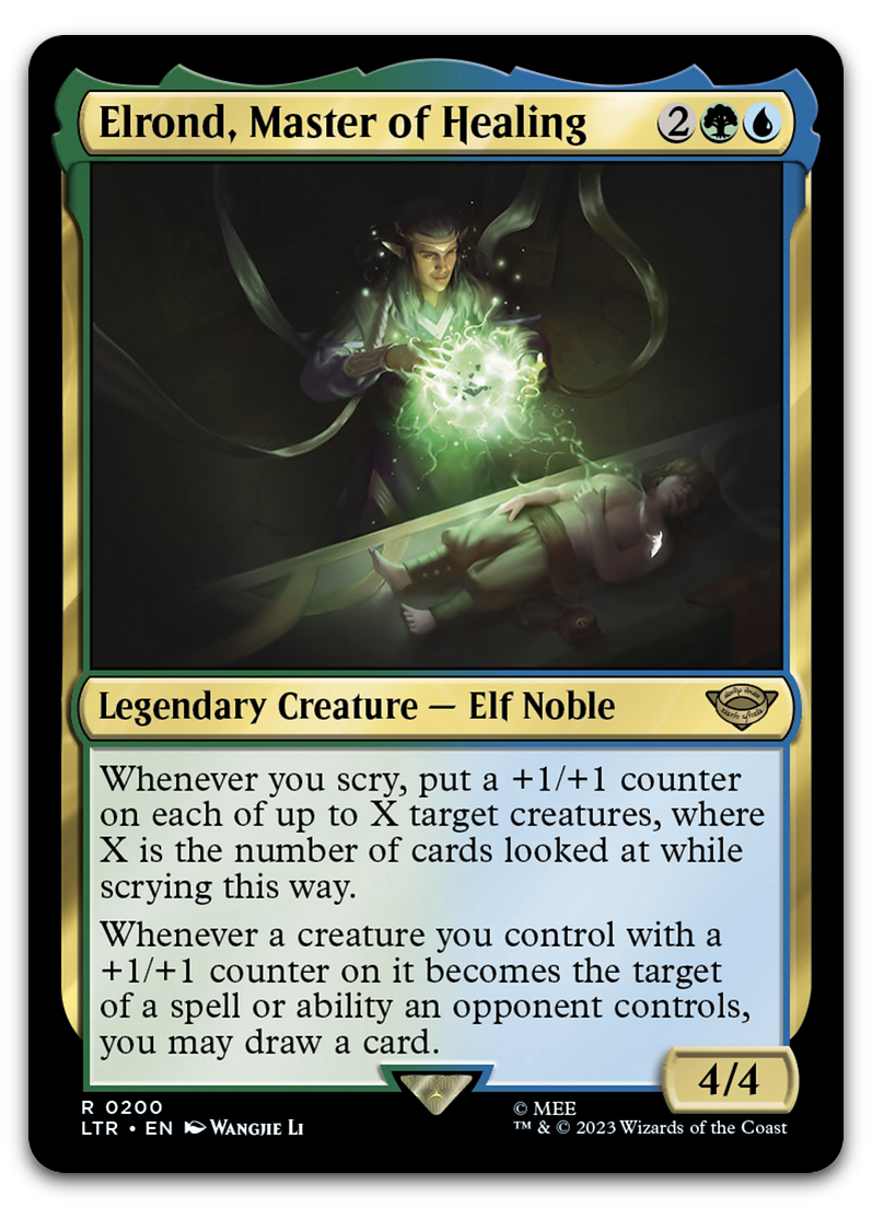 Elrond, Master of Healing (Universes Beyond: The Lord of the Rings: Tales of Middle-earth)