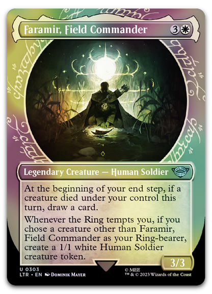Faramir, Field Commander (Showcase) (Universes Beyond: The Lord of the Rings: Tales of Middle-earth)