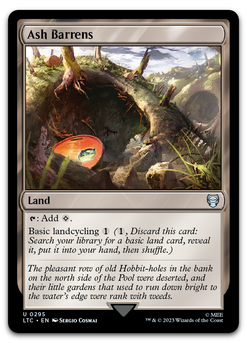 Ash Barrens (Commander: The Lord of the Rings: Tales of Middle-earth)