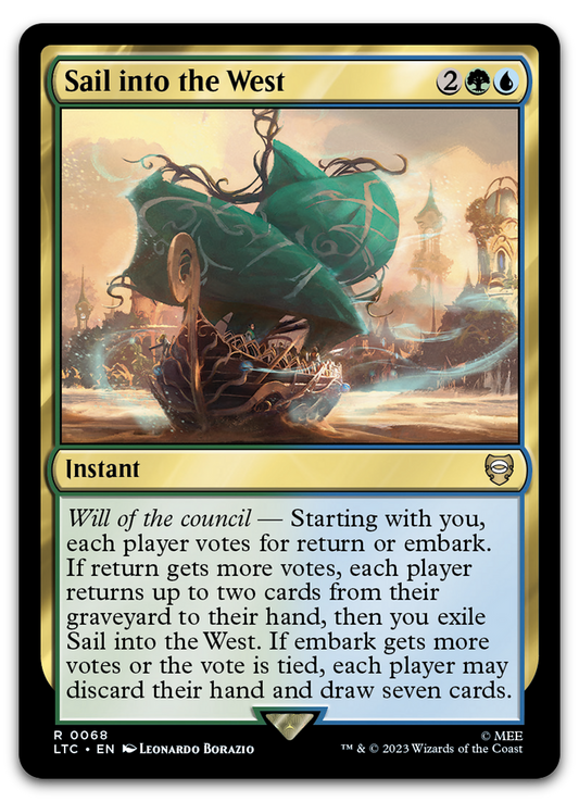 Sail into the West (Commander: The Lord of the Rings: Tales of Middle-earth)