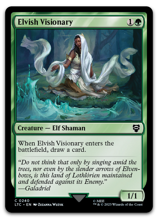 Elvish Visionary (Commander: The Lord of the Rings: Tales of Middle-earth)