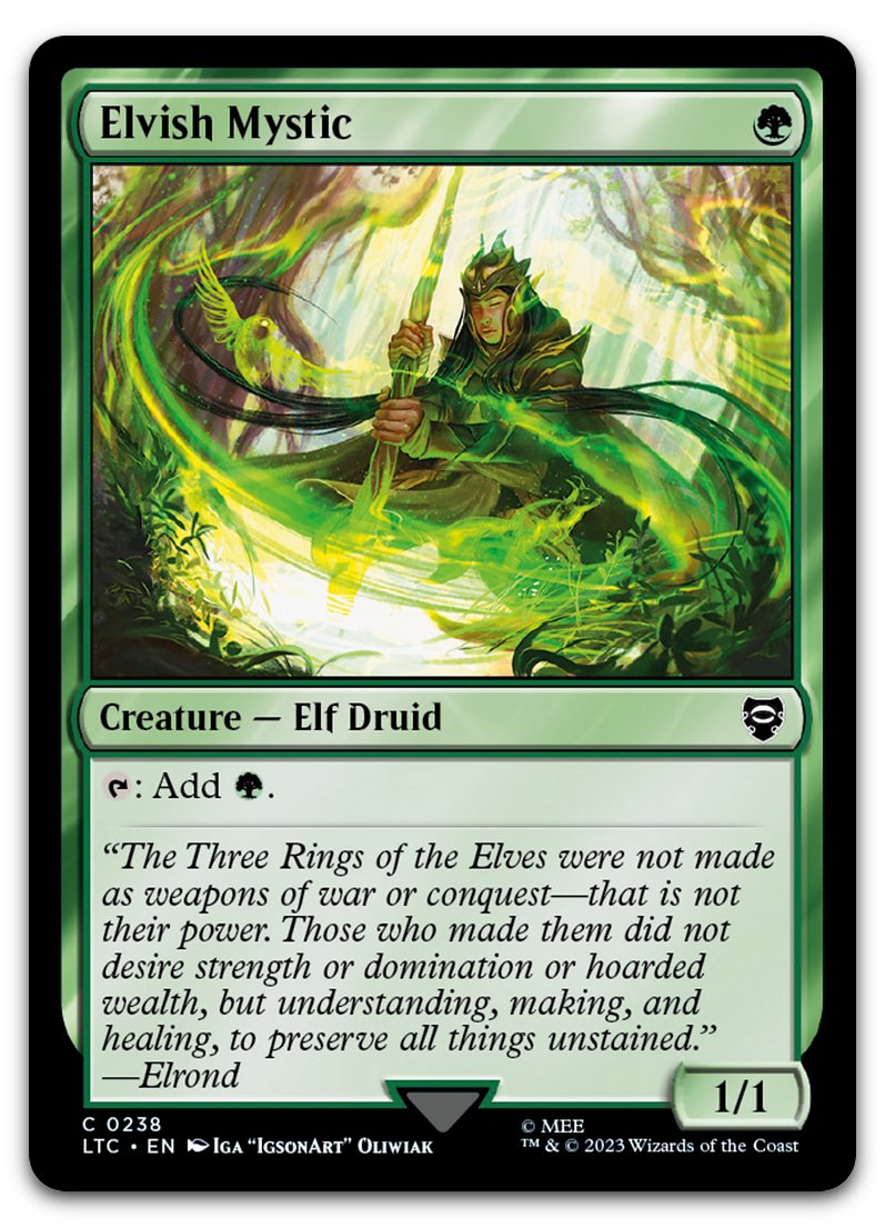Elvish Mystic (Commander: The Lord of the Rings: Tales of Middle-earth)