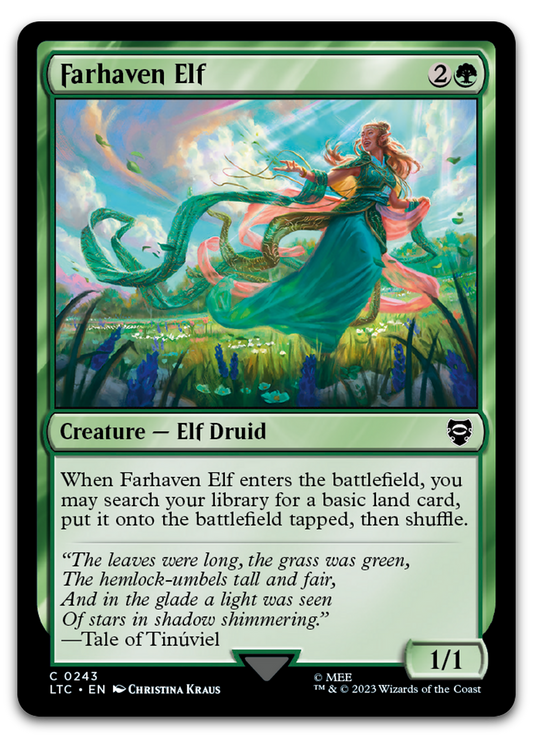 Farhaven Elf (Commander: The Lord of the Rings: Tales of Middle-earth)